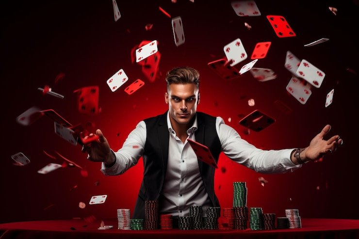 protogel8 Olympic Games live-dealer studio with HD broadcast setup and professional lighting